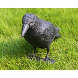 Havran plastová 3D maketa na plašení ptáků