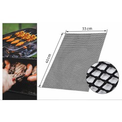 APT AG666B Teflonová grilovací podložka, opakovaně použitelná 40X33CM XL