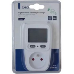 Měřič spotřeby elektrické energie Geti GPM02