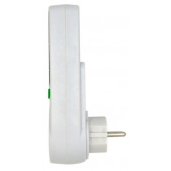 Hütermann Elektroměr zásuvkový měřič spotřeby s pamětí PM6 - digitální wattmetr do zásuvky zálohování