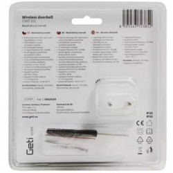 Zvonek bezdrátový GZvonek bezdrátový Geti GWD 101 mini