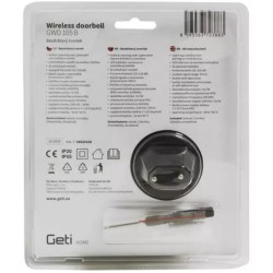 Zvonek bezdrátový Geti GWD 105B