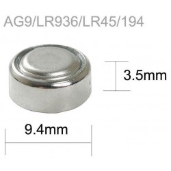 Baterie TINKO LR45(AG9,LR936,394) alkalická