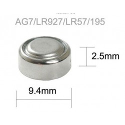 Baterie TINKO LR57(AG7,LR927,GP95A,395) alkalická