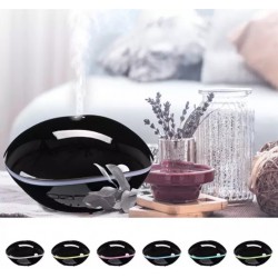 Aroma difuzer SIXTOL STONE černý lesk