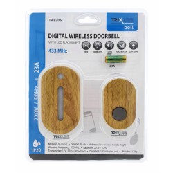 Zvonek bezdrátový TRIXLINE BELL TR B306