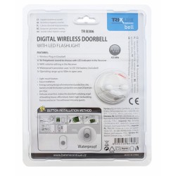 Zvonek bezdrátový TRIXLINE BELL TR B306