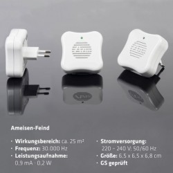 Gardigo ant-repellent 66988 odpuzovač mravenců (š x v x h) 65 x 65 x 68 mm bílá