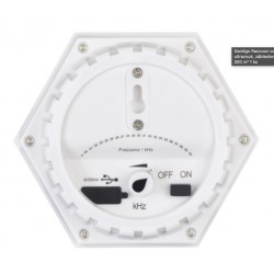 Gardigo Raccoon odpuzovač Druh funkce ultrazvuk, zábleskové světlo Rozsah působení 200 m² 1 ks