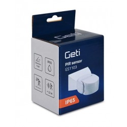 Čidlo pohybové PIR GETI GS1103