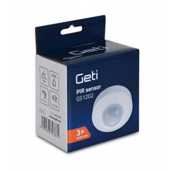 Čidlo pohybové PIR GETI GS1202