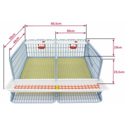 Klec pro křepelky CIMUKA BYK MIDI