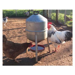 Barelová napáječka pro drůbež pozinkovaná CF 005.00 GIOVE - 30l