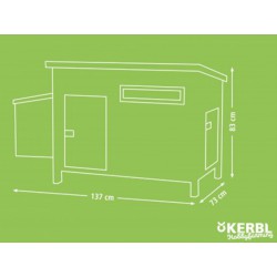 Kurník pro slepice KERBL BARNEY