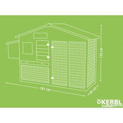 Kurník pro slepice KERBL BONNY