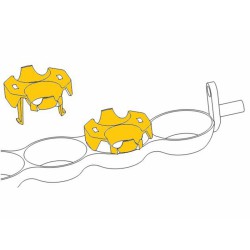 Lisky na křepelčí vejce do otočného roštu pro líhně PUISOR 1.0.ALP