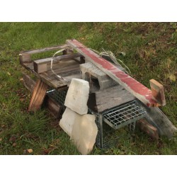 Profesionální past na kuny a kočky  TRAP H80x34x34