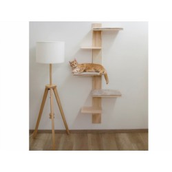 Škrabadlo pro kočky KERBL TIMBER - kočičí strom na zeď 150 cm