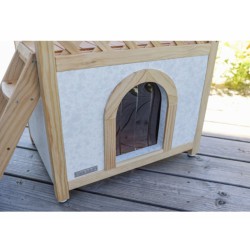 Zateplená bouda pro kočky KERBL TYROL ALPIN 88x57x77cm