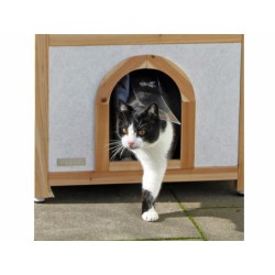 Zateplená bouda pro kočky KERBL TYROL ALPIN 88x57x77cm