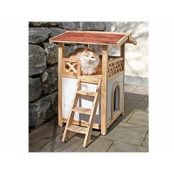 Zateplená bouda pro kočky KERBL TYROL ALPIN 88x57x77cm