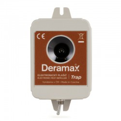 Deramax®-Trap - Ultrazvukový plašič (odpuzovač) koček, psů a divoké zvěře