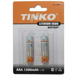 Baterie TINKO AAA(R03) 1,5V lithiová - Li-FeS2