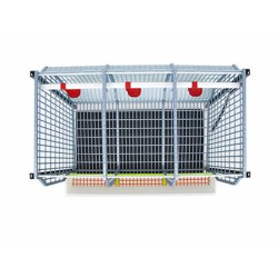 Klec pro chov drůbeže CIMUKA TYK60-03-2K